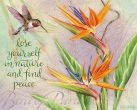 JS-BT466 botanical bird of paradise