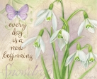 JS-D385 botanical snowdrops