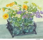 JS-HG683-flowering-blue-jars