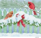 JS-BG536 cardinal garland