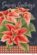 JS-D66c poinsettias plaid